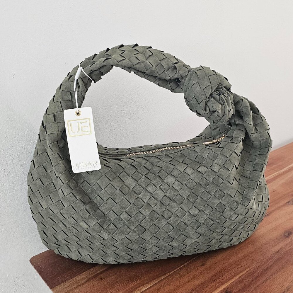 Stylish Olive Green Women's Bag - Picture 4 of 7